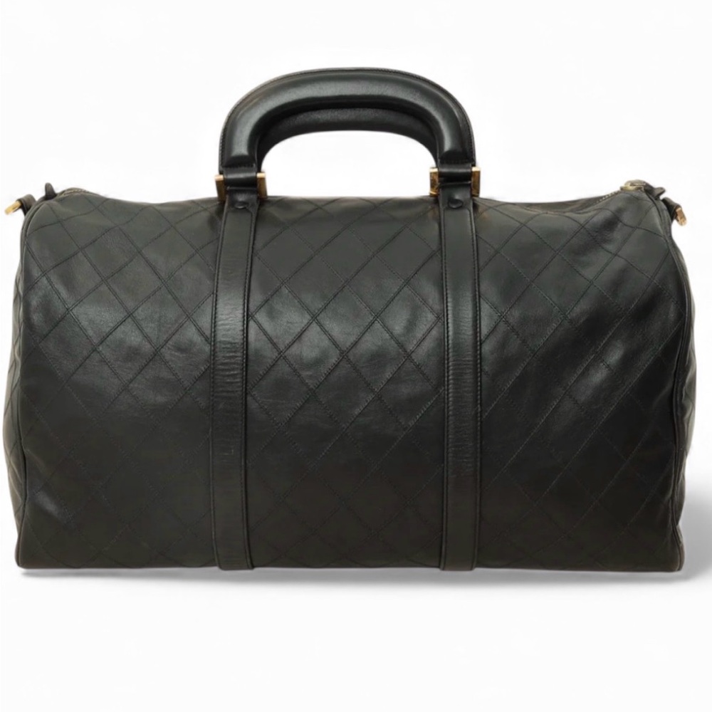 Chanel Vintage Boston Bag (live showing)
